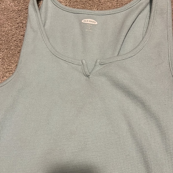 Old Navy Medium Henley Tank Top - Picture 2 of 3